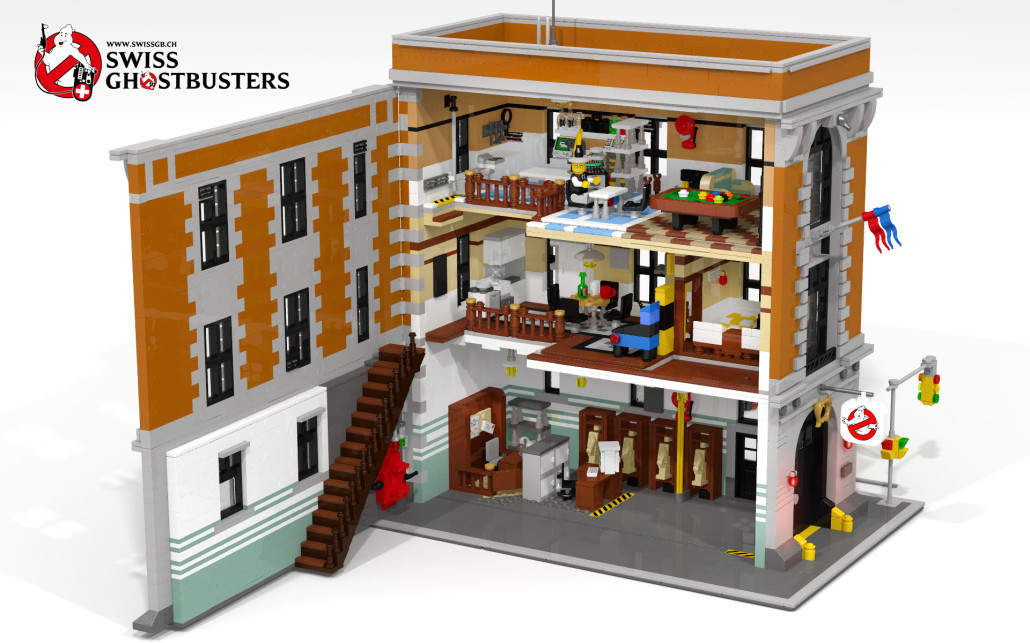 Lego Ghostbusters HQ
