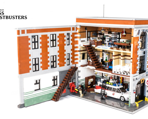 LEGO Ghostbusters Firehouse Headquarters V2 by Sergio Herencias